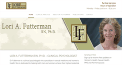 Desktop Screenshot of drlorifutterman.com