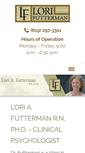 Mobile Screenshot of drlorifutterman.com